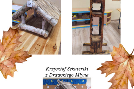 Eko-przedszkolaki dbają zimą o ptaki