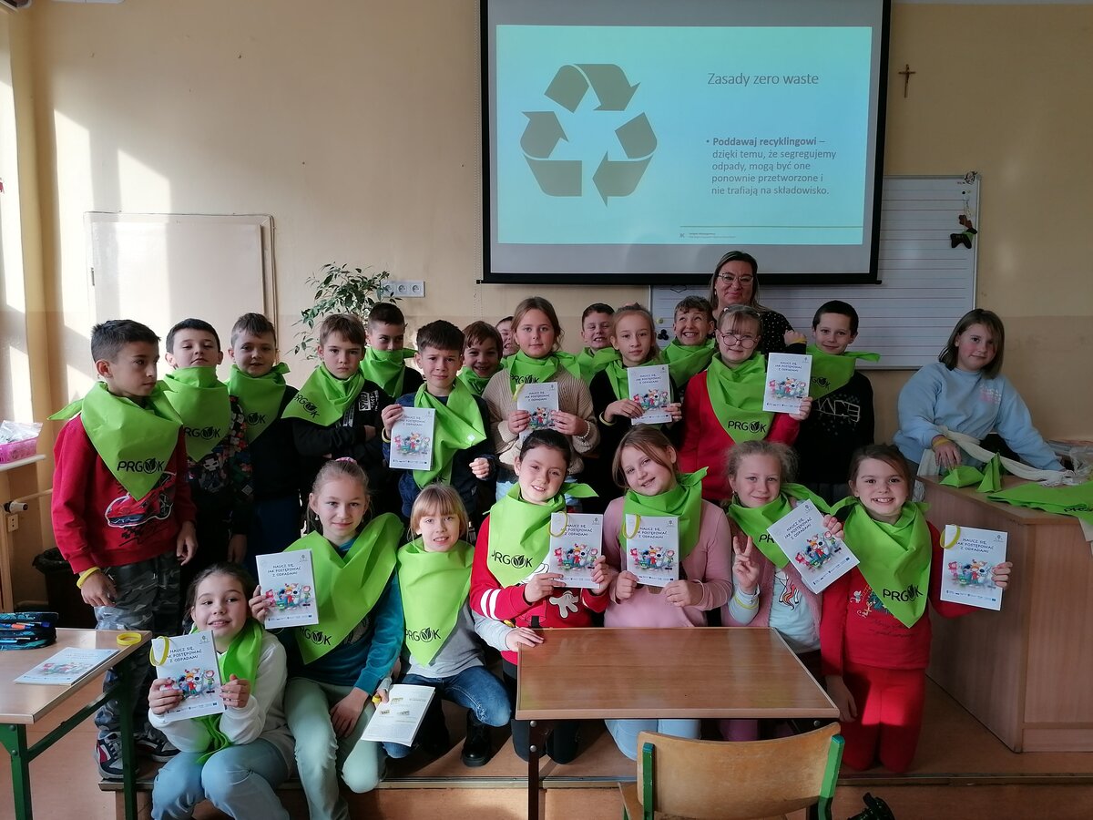 Eko-spotkanie z klasą IIIe z SP nr 2 w Pile