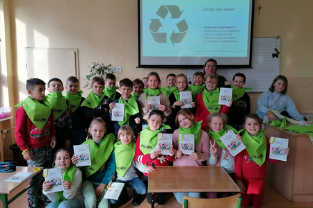 Eko-spotkanie z klasą IIIe z SP nr 2 w Pile