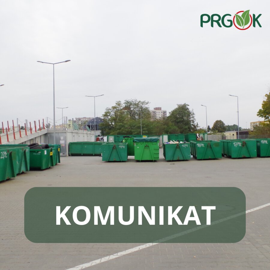 Informacja o pracy PSZOK-ów