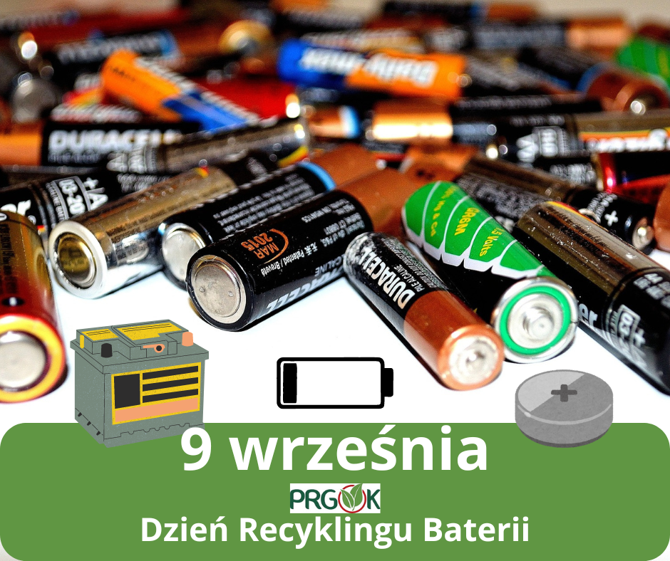 Baterie - nie wyrzucaj ich do domowego pojemnika na odpady