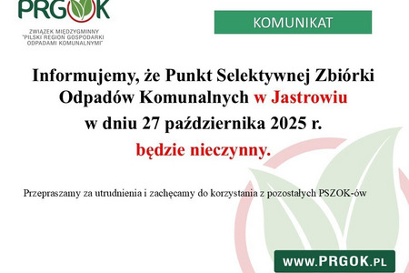 PSZOK Jastrowie - informacja