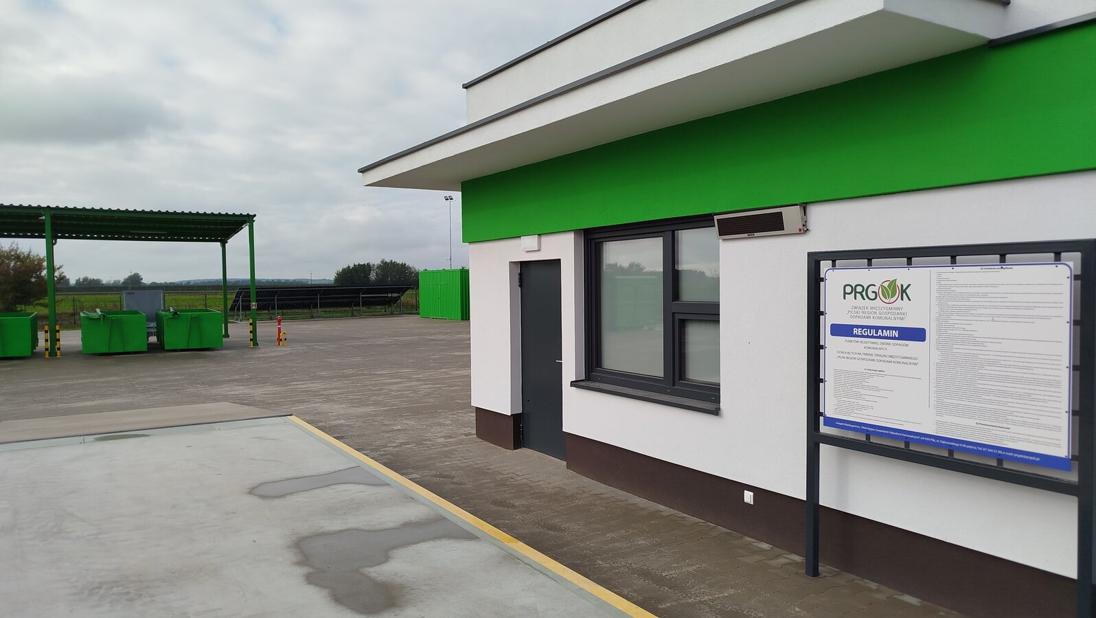 Polski Ład: Zakończono budowę PSZOK-u w gminie Wysoka - październik 2025