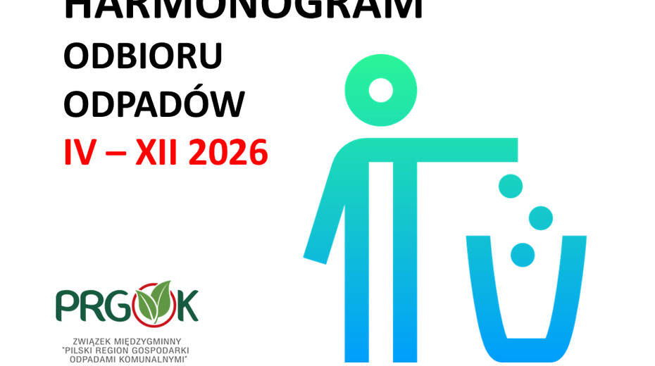 HARMONOGRAMY ODBIORU ODPADÓW IV-XII 2026